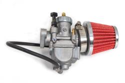 Карбюратор NIBBI PE24 IT18L с воздушным фильтром нулевого сопротивления в сборе