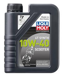 Масло моторное LiquiMoly 4T 10W-40 (1л) Scooter полусинтетика