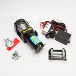 Лебедка электрическая 12V Electric Winch 3500lbs / 1587 кг стальной трос 4572