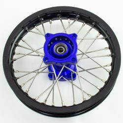 Диск алюминиевый со ступицей CNC в сборе (задний) pitbike KKE 1.6*14