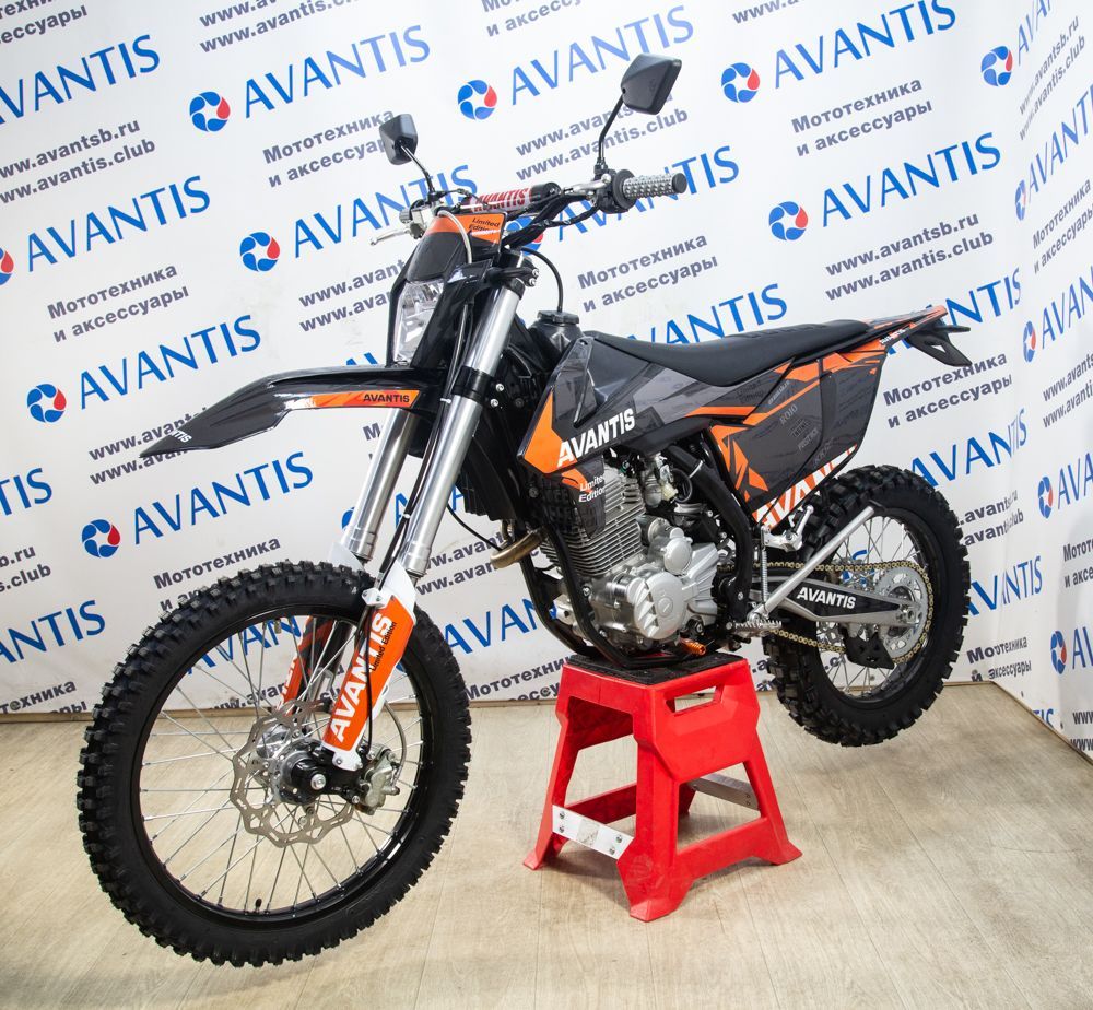 Мотоцикл Avantis Enduro 250 21/18 (172 FMM Design KT черный) с ПТС купить в  Москве с доставкой, характеристики, цены, описание – Авантис