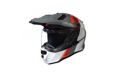 Шлем XP-22 GREY/ORANGE, L