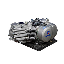 Двигатель 4Т 160см3 YX160 4+0 кикстартер, р/с, 4кл