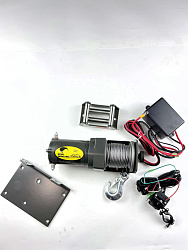Лебедка 2500Lbs (1134 кг) стальной трос Kiwi Winches без площадки