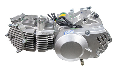 Двигатель 4Т 160см3 YX160 4+0 кикстартер, р/с, 2кл