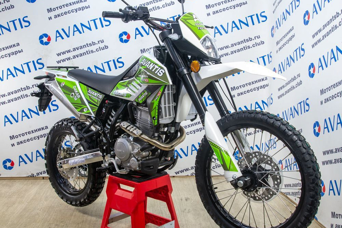 Мотоцикл Avantis Dakar 250 TwinCam купить в Москве с доставкой,  характеристики, цены, описание – Авантис