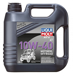 Масло моторное LiquiMoly 4T 10W-40 (4л) ATV полусинтетика. Не поставляется, новый код 39718