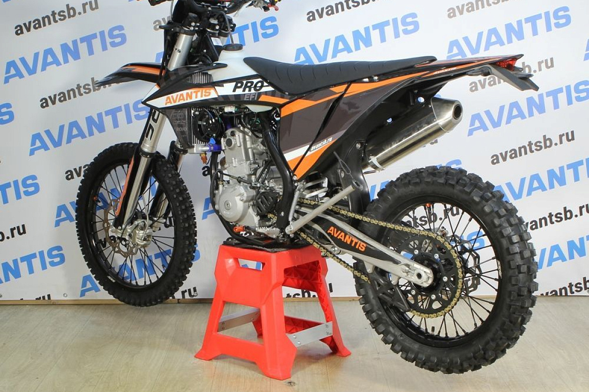 Мотоцикл Avantis Enduro 300 Pro/EFI ARS (NC250/177MM, Design KT черный) с  ПТС