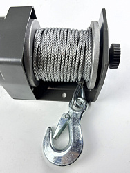 Лебедка 2500Lbs (1134 кг) стальной трос Kiwi Winches без площадки
