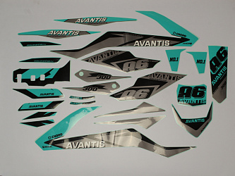 Набор наклеек Avantis A6