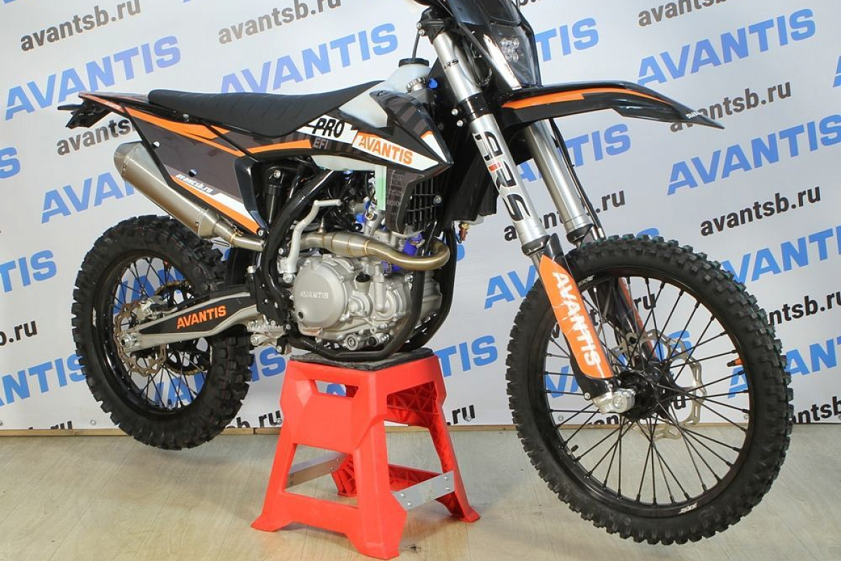 Мотоцикл Avantis Enduro 300 Pro/EFI ARS (NC250/177MM, Design KT черный) с  ПТС