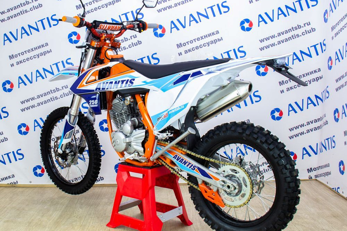 Мотоцикл Avantis Enduro 250 21/18 (172 FMM Design KT) с ПТС купить в Москве  с доставкой, характеристики, цены, описание – Авантис