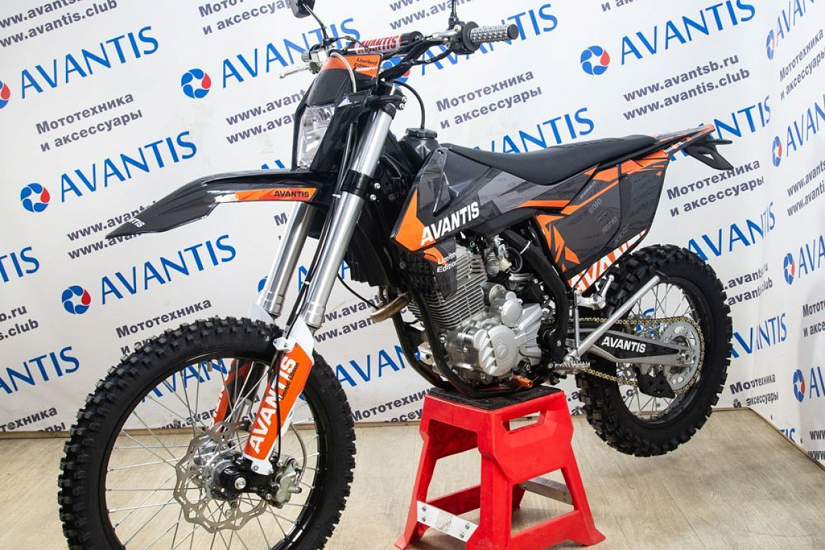 Мотоцикл Avantis Enduro 250 21/18 (172 FMM Design KT черный) с ПТС купить в  Москве с доставкой, характеристики, цены, описание – Авантис