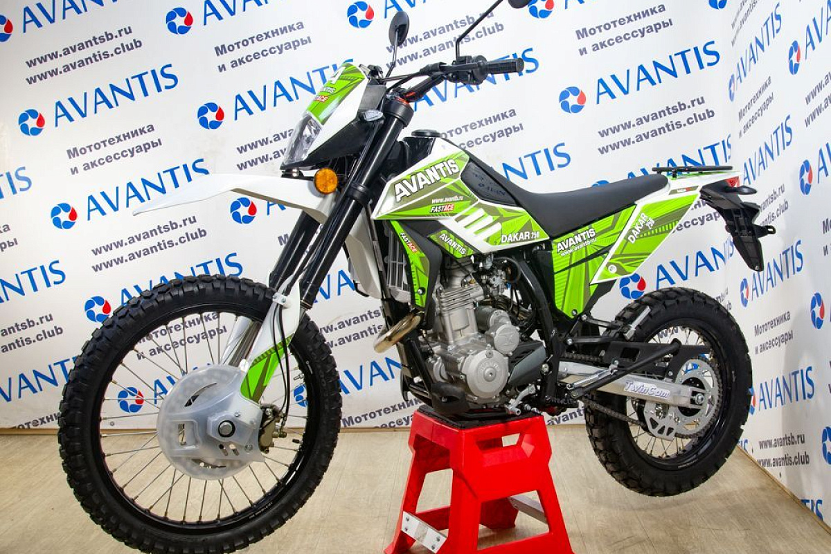 Мотоцикл Avantis Dakar 250 TwinCam купить в Москве с доставкой,  характеристики, цены, описание – Авантис