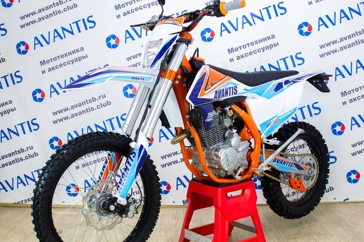 Мотоцикл Avantis Enduro 250 21/18 (172 FMM Design KT) с ПТС купить в Москве  с доставкой, характеристики, цены, описание – Авантис