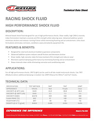 Масло для аморт. Maxima Racing Shock Fluid Light 3wt 1л